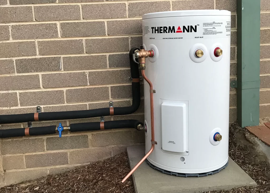 Rheem water heater system